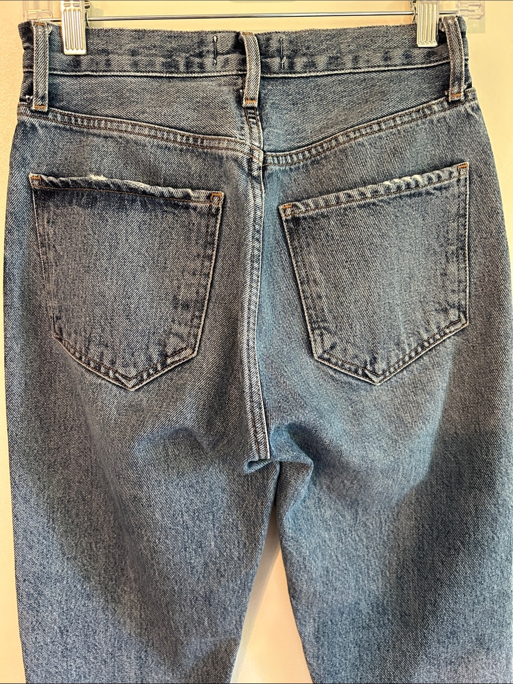 Agolde Riley Straight Jeans Size 24 - Picture 9 of 13